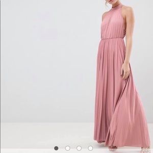 ASOS Petite Dusty Rose/Quartz Bridesmaid Dress